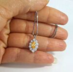 PLAT DIA/Y. DIA GIA NECKLACE - Image 5