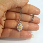 PLAT DIA/Y. DIA GIA NECKLACE - Image 5