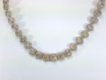 34.88CT FANCY YELLOW DIA NECKLACE