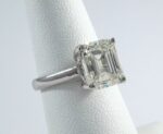 18KW EC DIA SOLITAIRE RING - Image 4