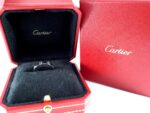 18KW CARTIER LOVE MINI RING - Image 4