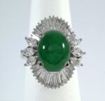 Plat Dia/Jade Ring