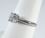 0.83CT EGL DIA 14KW SOLITAIRE RING - Image 5