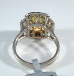 Plat FANCY YELLOW DIA RING - Image 4