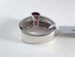 18KW PIGEON BLOOD RUBY DIA RING - Image 3