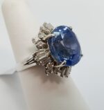 PLAT DIA/SAPHIRE NH GIA RING - Image 3