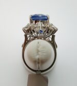 PLAT DIA/SAPHIRE NH GIA RING - Image 4