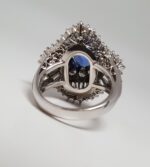 GIA BURMA SAPHIRE RING - Image 4