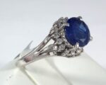 PLAT DIA/SAPPHIRE RING - Image 2
