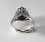 PLAT DIA/SAPPHIRE RING - Image 3