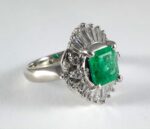 Plat EMERALD DIA RING - Image 2