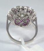 PLAT DIA/RUBY RING - Image 3