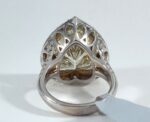 18KW HEART-SHAPE DIA RING - Image 3