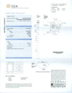 18K & PLAT FANCY YELLOW DIA RING - Image 2