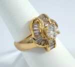 Diamond, Gold Ring - Image 2