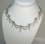 18KW DIA NECKLACE - Image 3