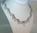 18KW DIA NECKLACE - Image 4